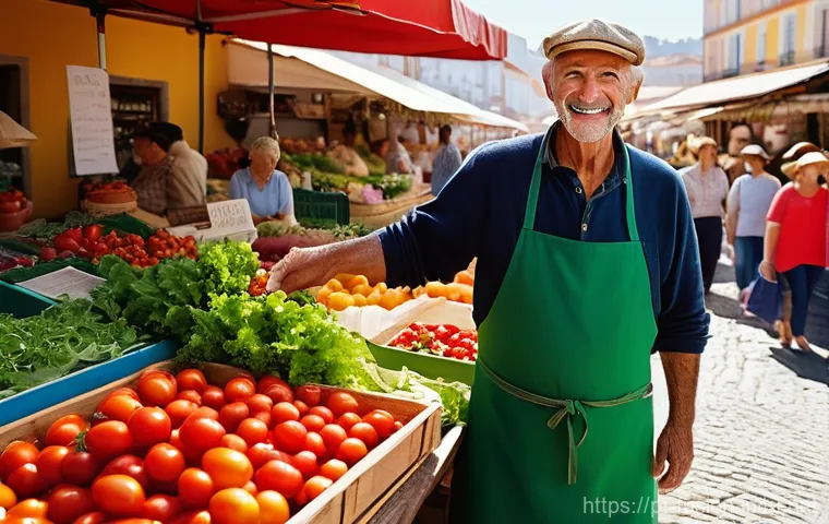 퓨전 패스트푸드 건강 옵션 - **Prompt:** An inviting and clean Portuguese home kitchen bathed in soft morning light. A person, ca...