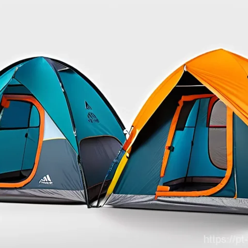 퓨전 패스트푸드 캠핑용 세트 - Here are three detailed image prompts in English, designed to capture the essence of gourmet camping...