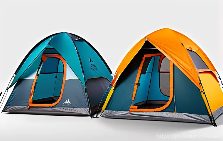 퓨전 패스트푸드 캠핑용 세트 - Here are three detailed image prompts in English, designed to capture the essence of gourmet camping...