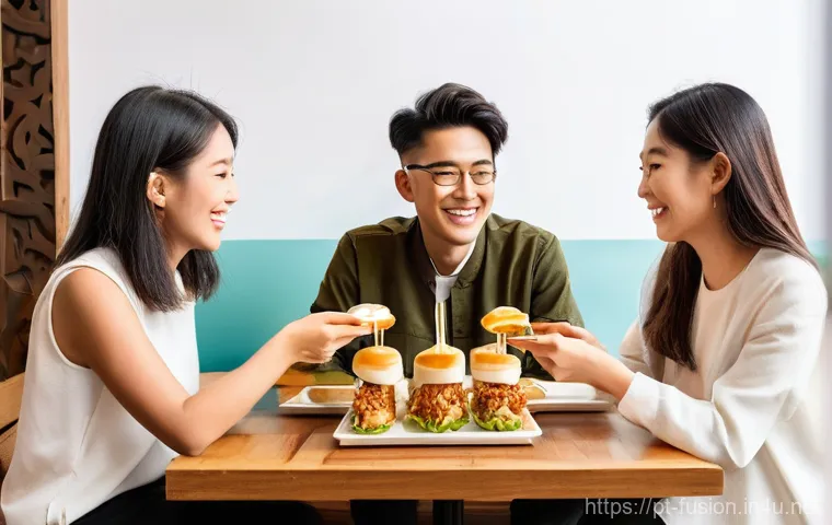 퓨전 패스트푸드 할인 정보 - **Prompt 2: Smart Savings, Delicious Meal**
    "A close-up, slightly elevated shot of a person in t...