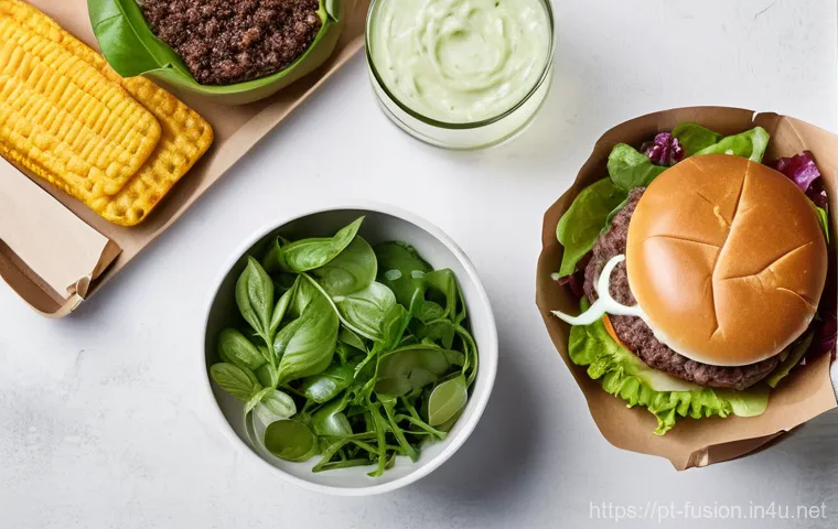 퓨전 패스트푸드 브랜드 리뉴얼 사례 - **Prompt 2: Modern Fast Food Experience with Technology and Comfort**
"A scene inside a brightly... 퓨전 패스트푸드 브랜드 리뉴얼 사례 - **Prompt 2: Modern Fast Food Experience with Technology and Comfort**
"A scene inside a brightly...