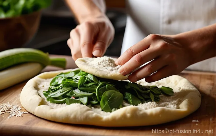 퓨전 피자의 저칼로리 크러스트 - **Prompt:** A vibrant overhead shot of a clean, modern kitchen counter showcasing a variety of uncoo... 퓨전 피자의 저칼로리 크러스트 - **Prompt:** A vibrant overhead shot of a clean, modern kitchen counter showcasing a variety of uncoo...
